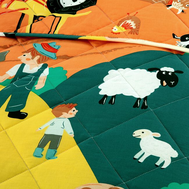 Nicole Day Family Farm Bedspread 200cm x 220cm