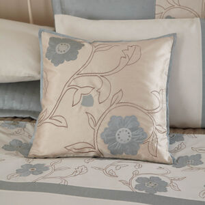 Nicole Day Alicia Cushion 45cm x 45cm - Duck Egg