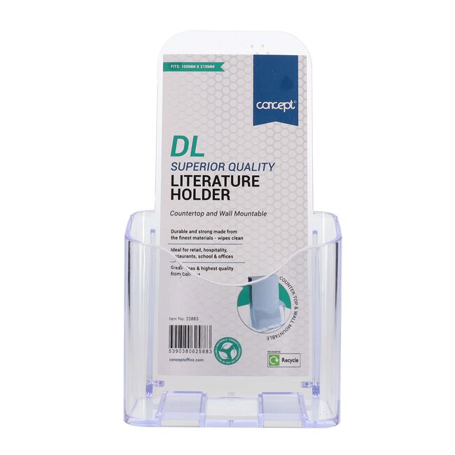 Concept Literature Holder - Single Tier