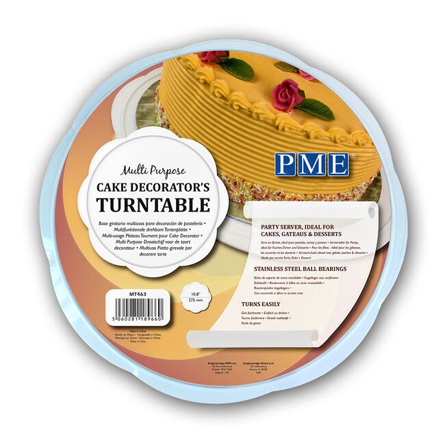 PME White Multi-Purpose Turntable