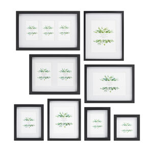 4x4 JENNY BLACK Photo Frame