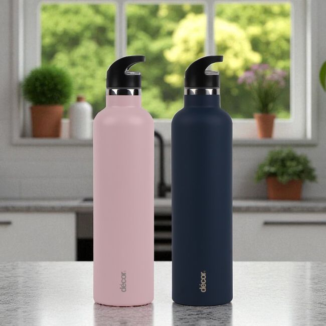 Decor 1L Double Wall Stainless Steel Bottle