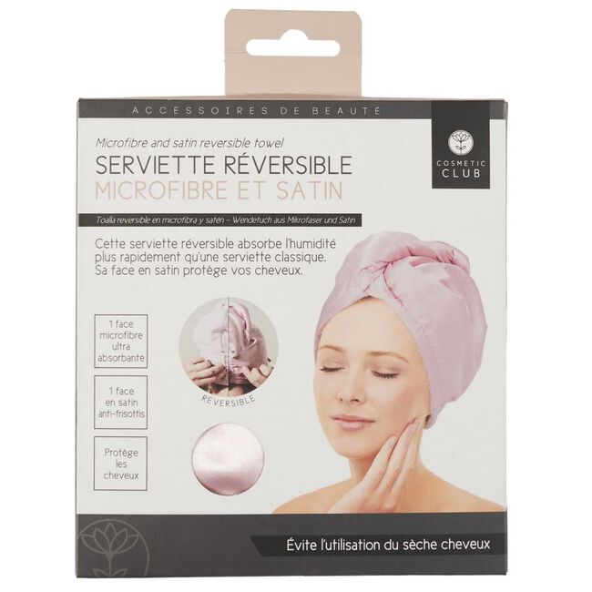Cosmetic Club Satin Microfibre Towel