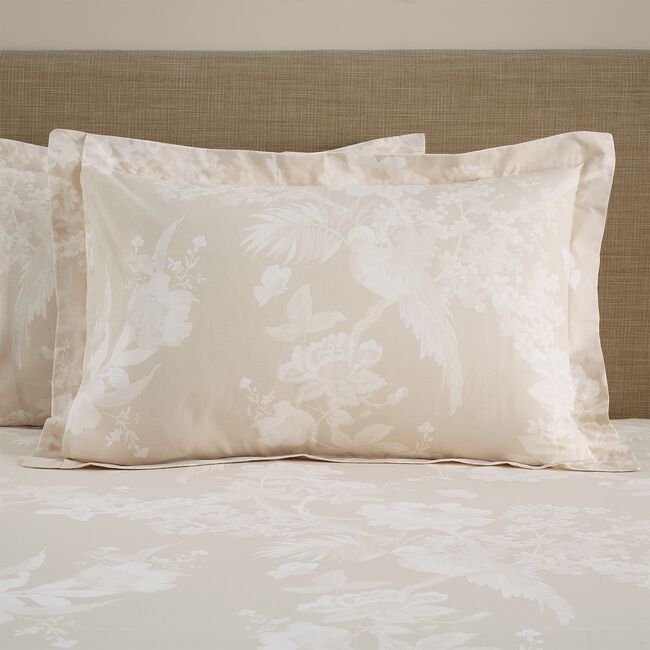 Danae Oxford Pillowcase Pair - Natural