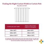 BLACKOUT OMBRE POP 66x72 Curtain