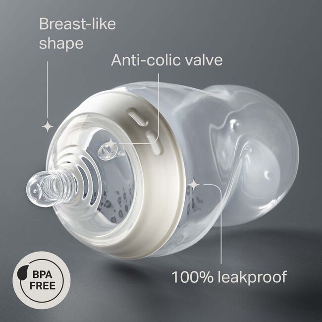 Tommee Tippee Brighter 6 x 260ml Bottle Set