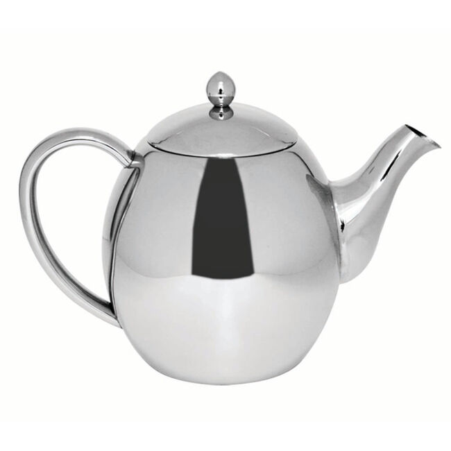 Sabichi Double Walled Stainless Steel Tea Pot 1.2L