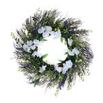 Lavender & Cream Floral Wreath