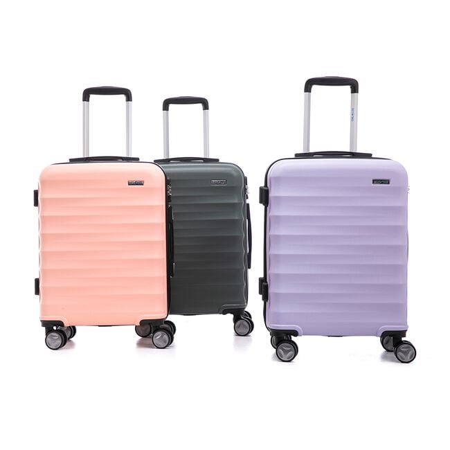 CABIN SIZE LIGHTWEIGHT HARDSHELL LUGGAGE - LAVANDER