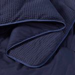 COVERLESS WAFFLE NAVY SINGLE 10.5TOG Duvet