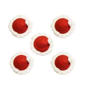 Santa Hat Sugarcraft Edible Cake Toppers