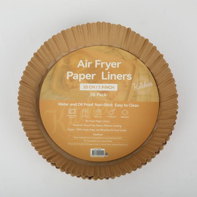 Kitchen Classic 50-Pack Round Air Fryer Liners