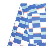 Printed Checkerboard Microfibre Beach Towel