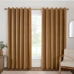 BLACKOUT & THERMAL VELVET GOLD 66x54 Curtain