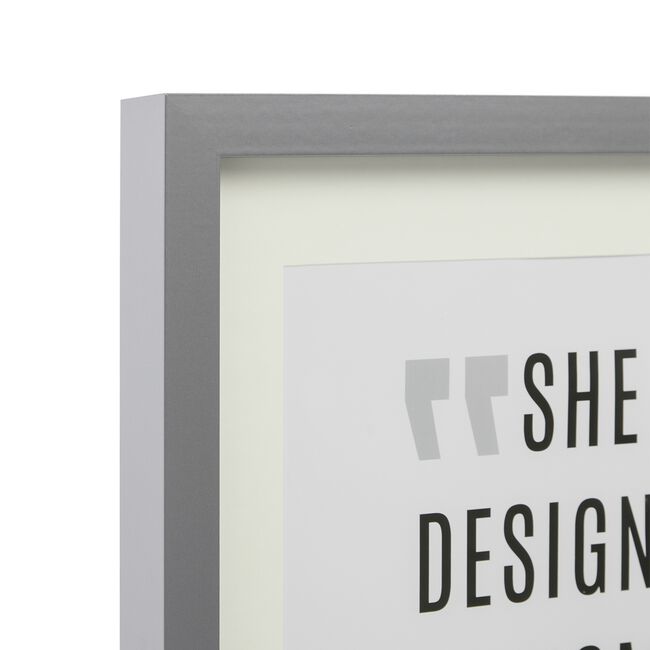 10X12 MCINTOSH GREY Photo Frame 12X16 W/OUT MOUNT