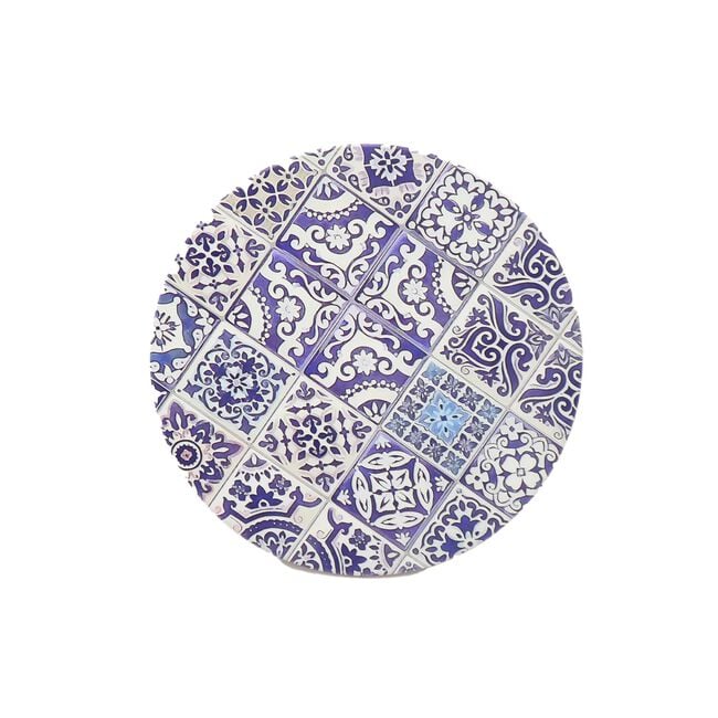 FIESTA JOY BLUE PATTERN 20cm Ceramic Trivet