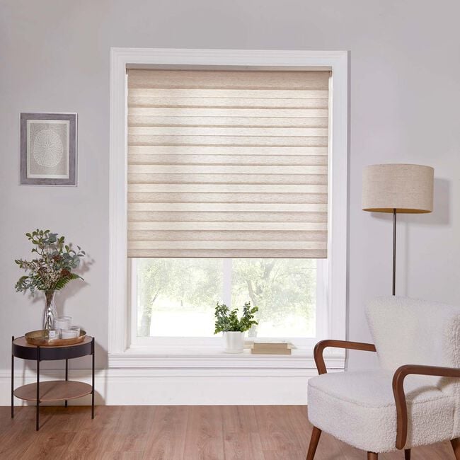 NIGHT & DAY IVORY 90x160 Roller Blinds