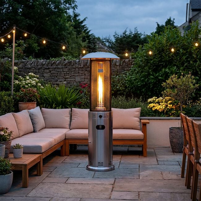 Blaze Stainless Steel Outdoor Patio Heater