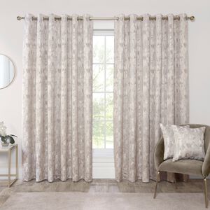 MACAEL MARBLE NATURAL/IVORY 66x54 Curtain