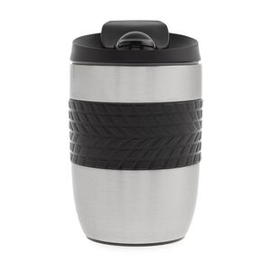 BODYGO SILVER 260ml Travel Mug with Suction Bottom