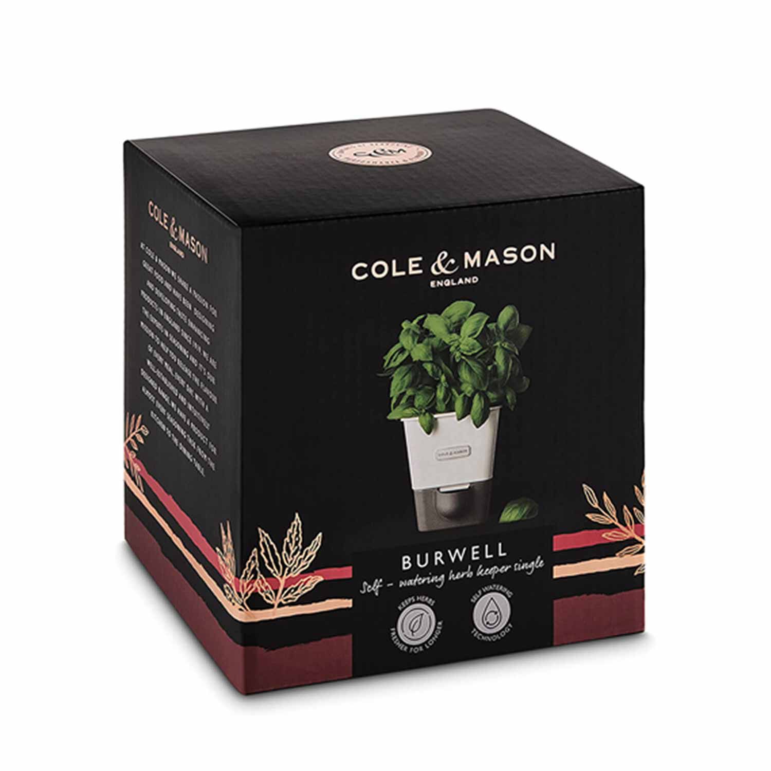 Cole & Mason Single Self Watering Herb Keeper Home Store + More