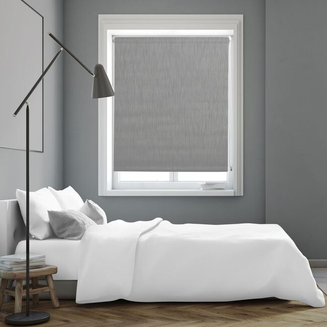BAILEY & COLE BLACKOUT 120x160cm Roller Blind Iron