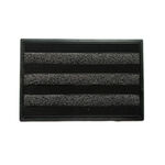 Linear Stripe Charcoal Door Mat 45x75cm