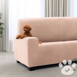 REGAL MILLS EASYSTRETCH CREAMA NATURAL Armchair Cover