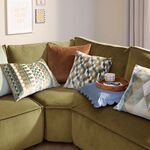 FURN METRO PRISM 45X45 GREEN Cushion