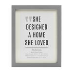 10X12 MCINTOSH GREY Photo Frame 12X16 W/OUT MOUNT