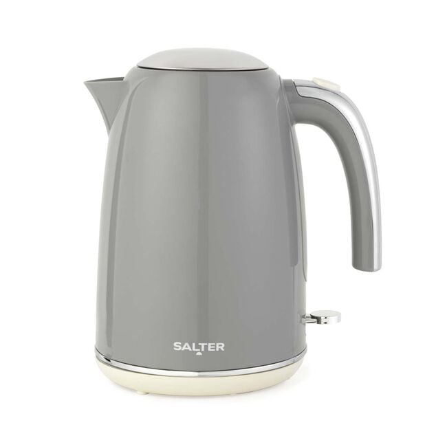 SALTER RETRO GREY 1.7L Kettle