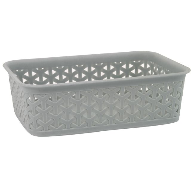 Geometric Basket 1.5L - Mint