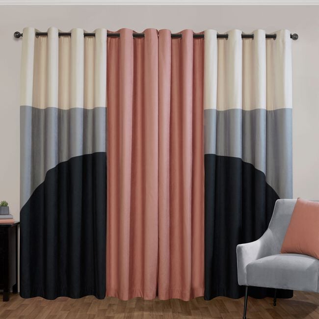 RAVENNA PINK 66x54 Curtain