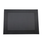 Netted Oxford Placemat - Black
