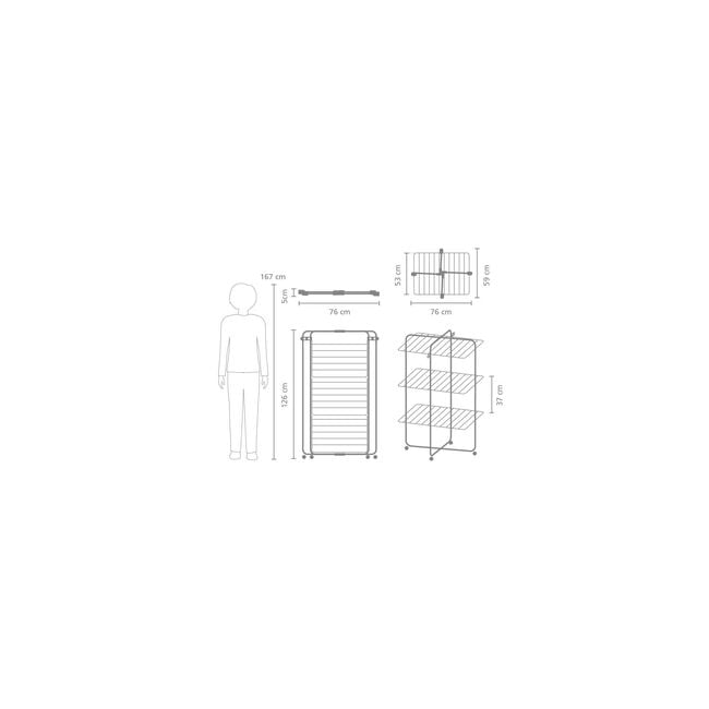 Brabantia Tower Drying Rack - 23m