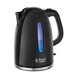 Russell Hobbs Textures Black Kettle 1.7L