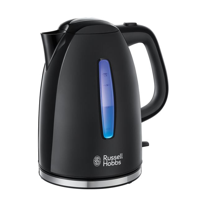 Russell Hobbs Textures Black Kettle 1.7L