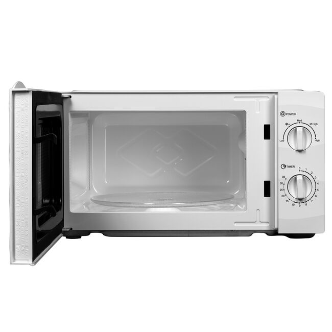 Daewoo White 20L 700W Microwave