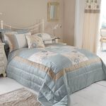 Nicole Day Alicia Bedspread 240cm x 260cm - Teal
