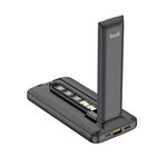 Budi Black 10000mAh Power Bank with Wireless