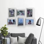 6 Multi Aperture Frame White