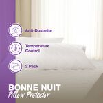 Bonne Nuit Pillow Protector Pair