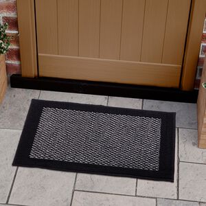 OMEY WASHABLE CHARCOAL 50x80cm Door Mat