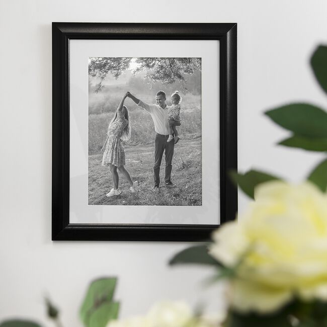 4x6 SIMPLY BLACK Photo Frame