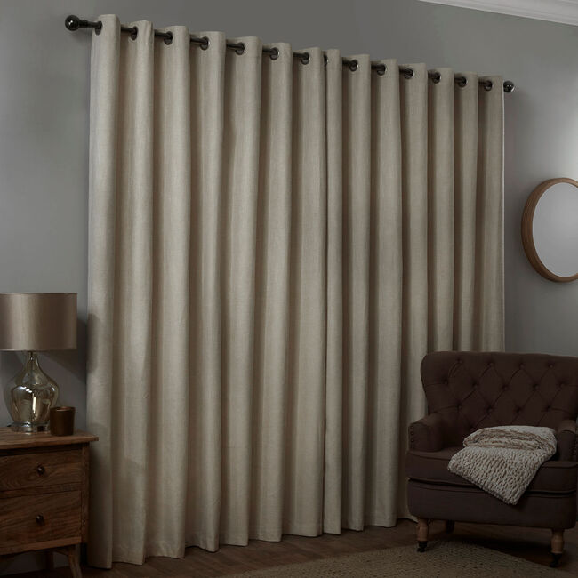 Blackout & Thermal Basketweave Curtains 90 x 72