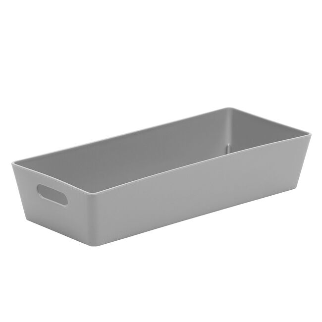Studio 2.01 Rectangular Basket Cool Grey