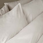 CATHERINE LANSFIELD DOUBLE DUVET COVER Kingsley Matt Velvet Cream