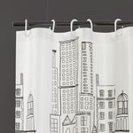PEVA City Scape Multi Shower Curtain