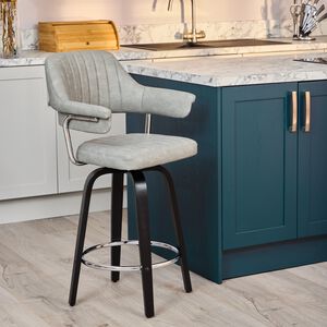 BEAMOUNT Barstool Light Grey