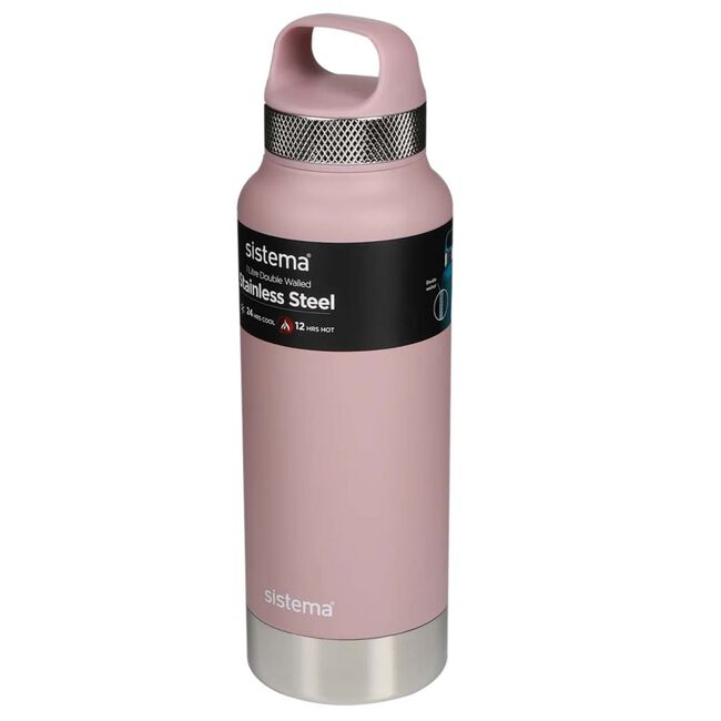 Sistema Stainless Steel 1L Double Walled Flask